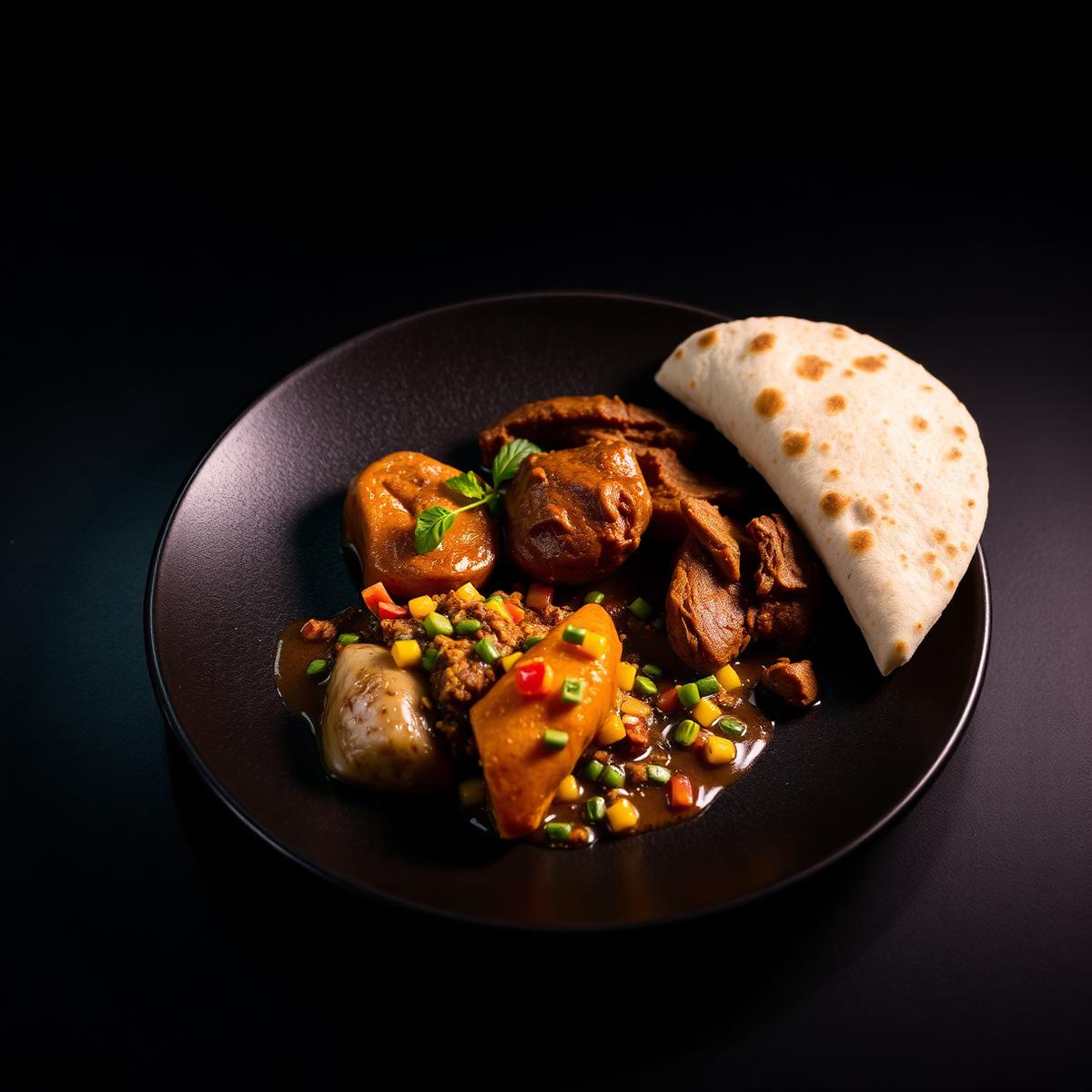 Signature dish at Zuri Hotel restaurant
